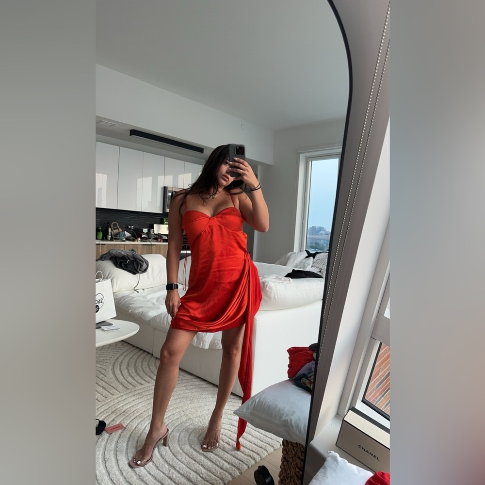 Cult Gaia GIADA red / orange dress